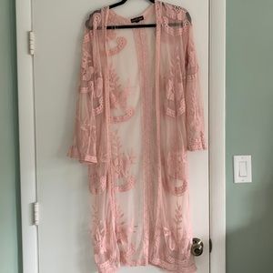 Dusty rose kimono